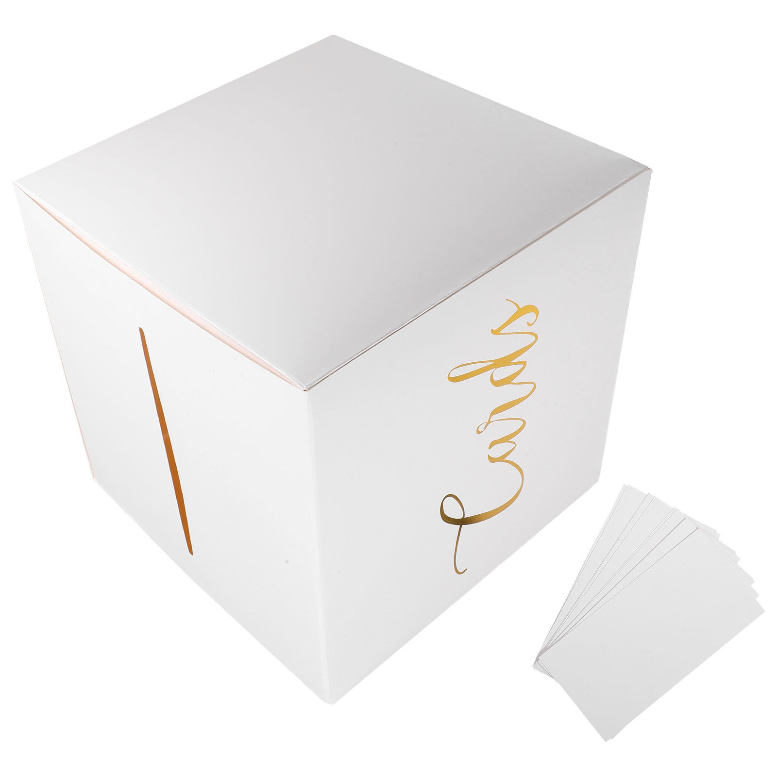 Wedding Card Box - 1 zestaw eleganckich pudełek na kartki