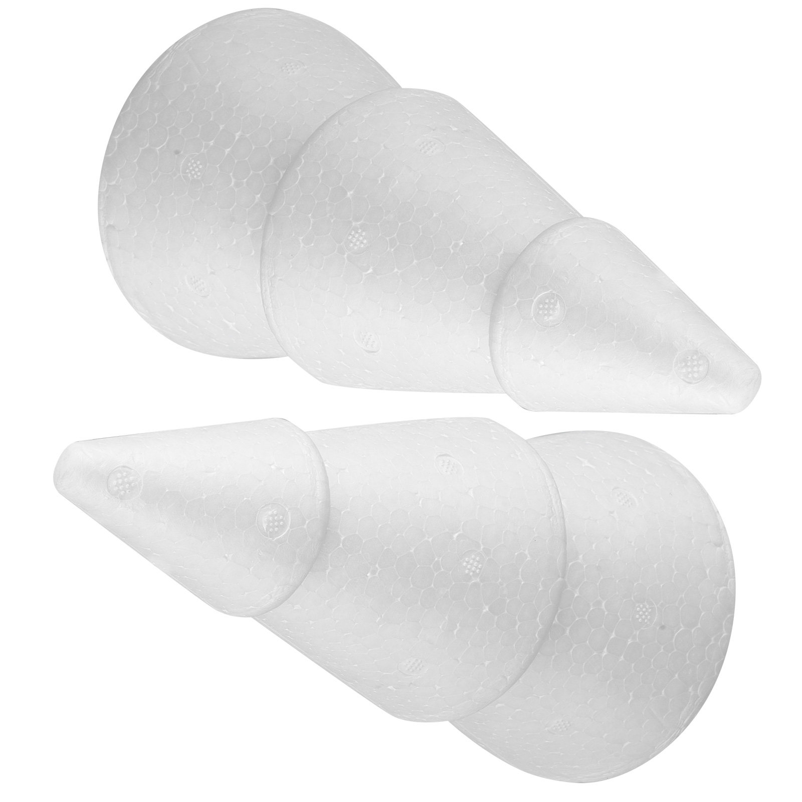 Wedding Decor Supply Store - 2 szt. Stożek z pianki polistyrenowej