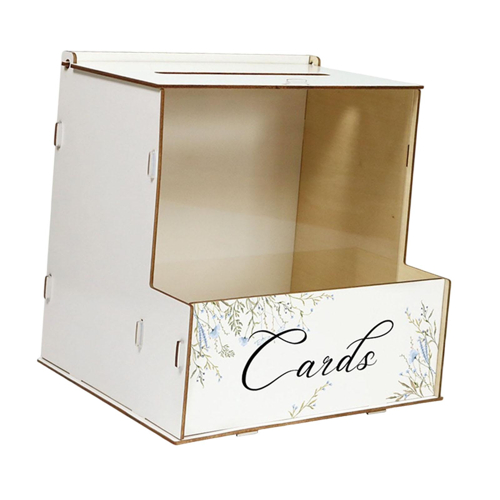 Wedding Card Box - Personalizowane, rustykalne pudełko na kartki ślubne
