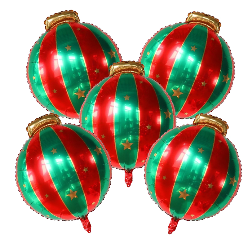 5 szt. Czerwono-Zielone Balony – Wedding Decor Supply Store recenzja i cena