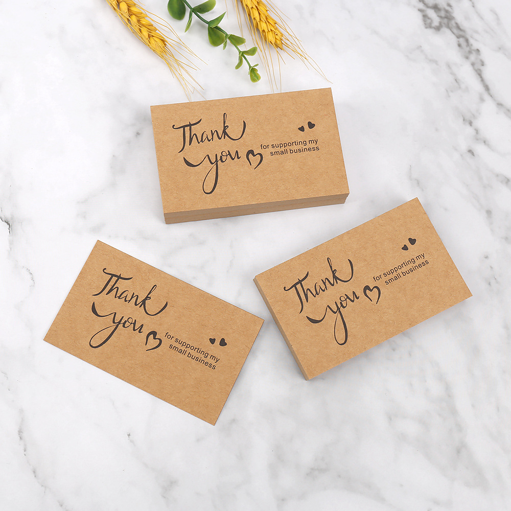 50 szt. Kartki z podziękowanie – Wedding Decor Supply Store recenzja i cena