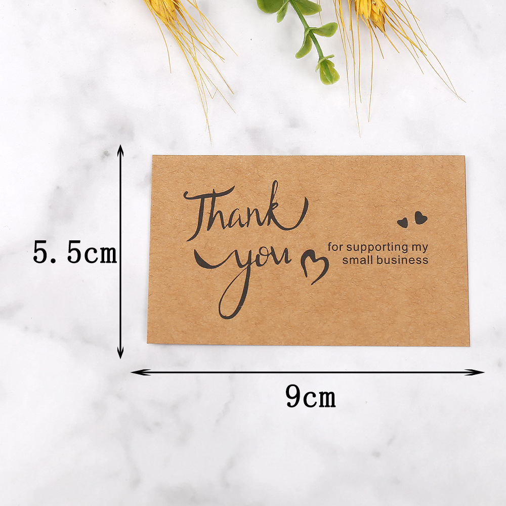 50 szt. Kartki z podziękowanie – Wedding Decor Supply Store recenzja i cena