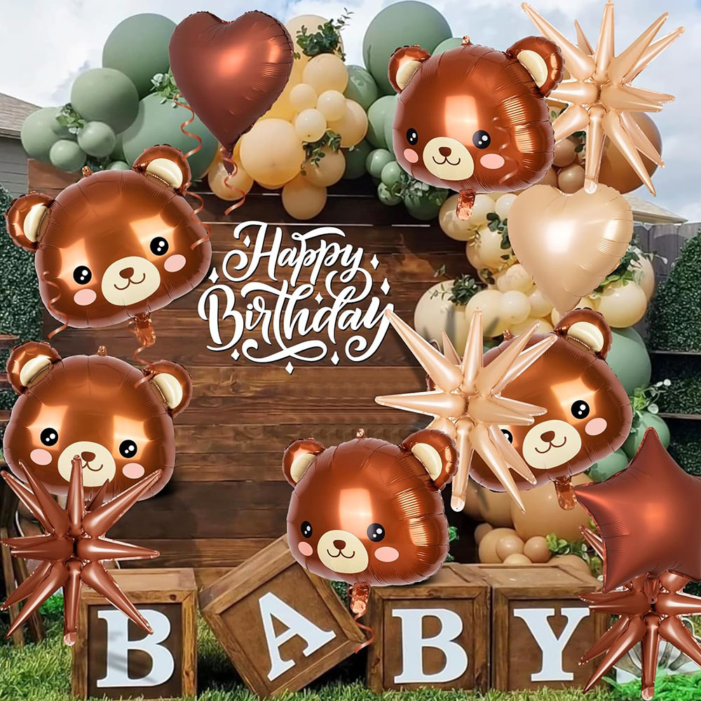 Balon w kształcie misia, balon – Wedding Zoo recenzja i cena