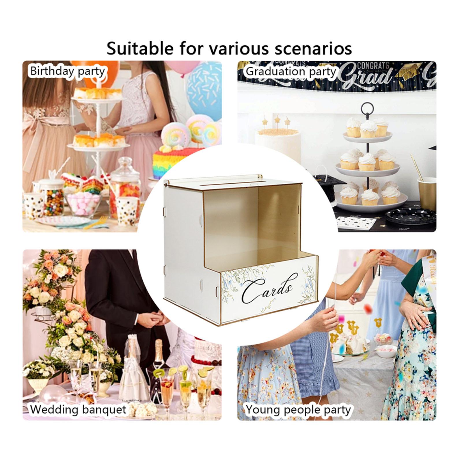 Personalizowane, rustykalne pu – Wedding Card Box recenzja i cena